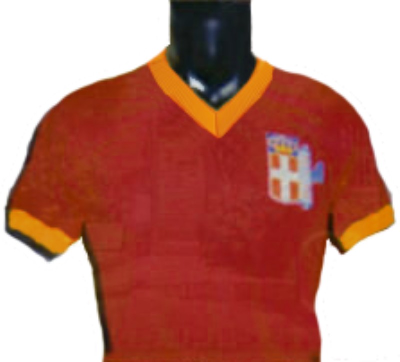 Primera equipación de Roma 1942-43