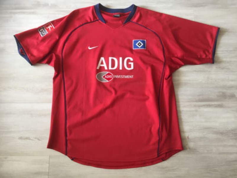 Tercera equipación de Hamburgo 03-04
