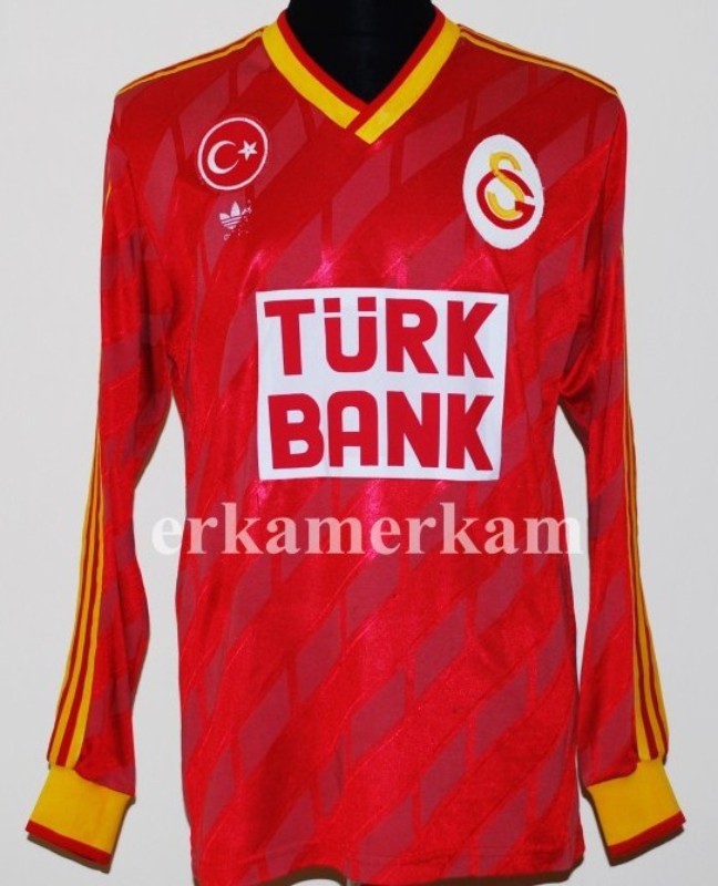 Tercera equipación de Galatasaray 89-90