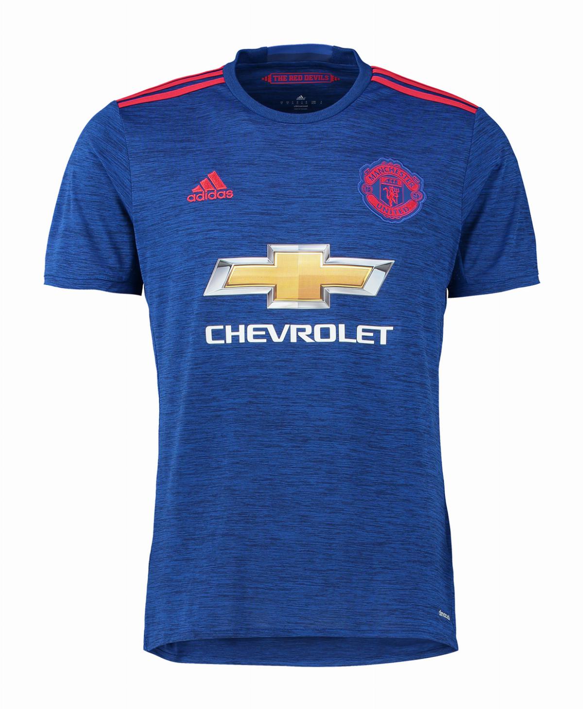 Segunda equipación de Manchester United 16-17