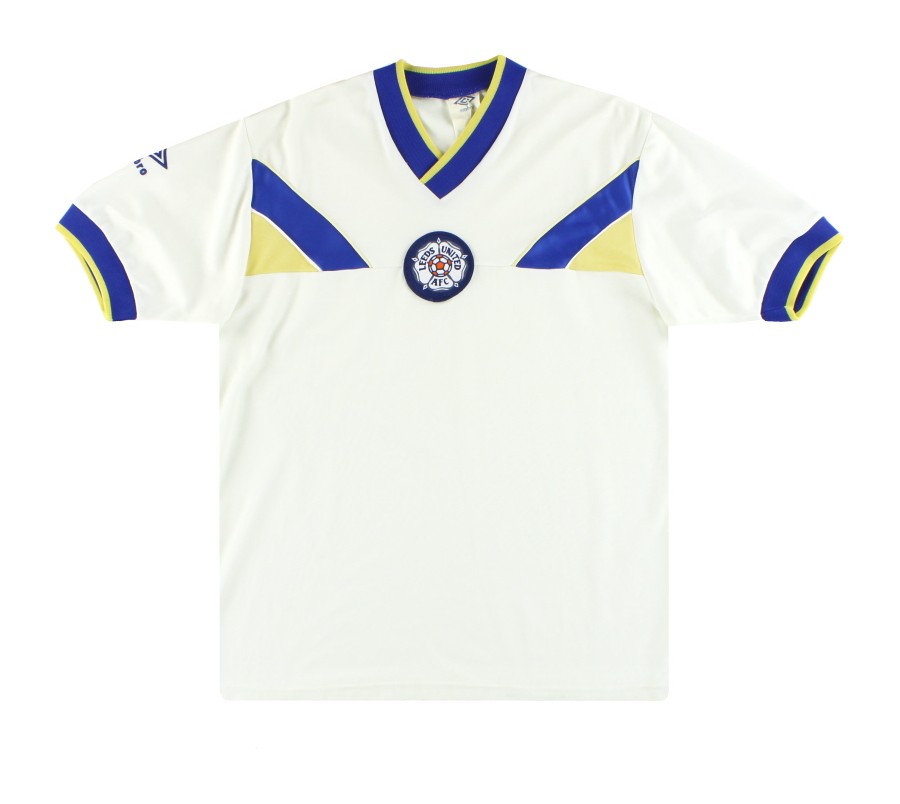 Primera equipación de Leeds 87-88