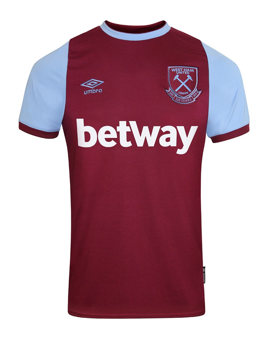 Primera equipación de West Ham United 20-21