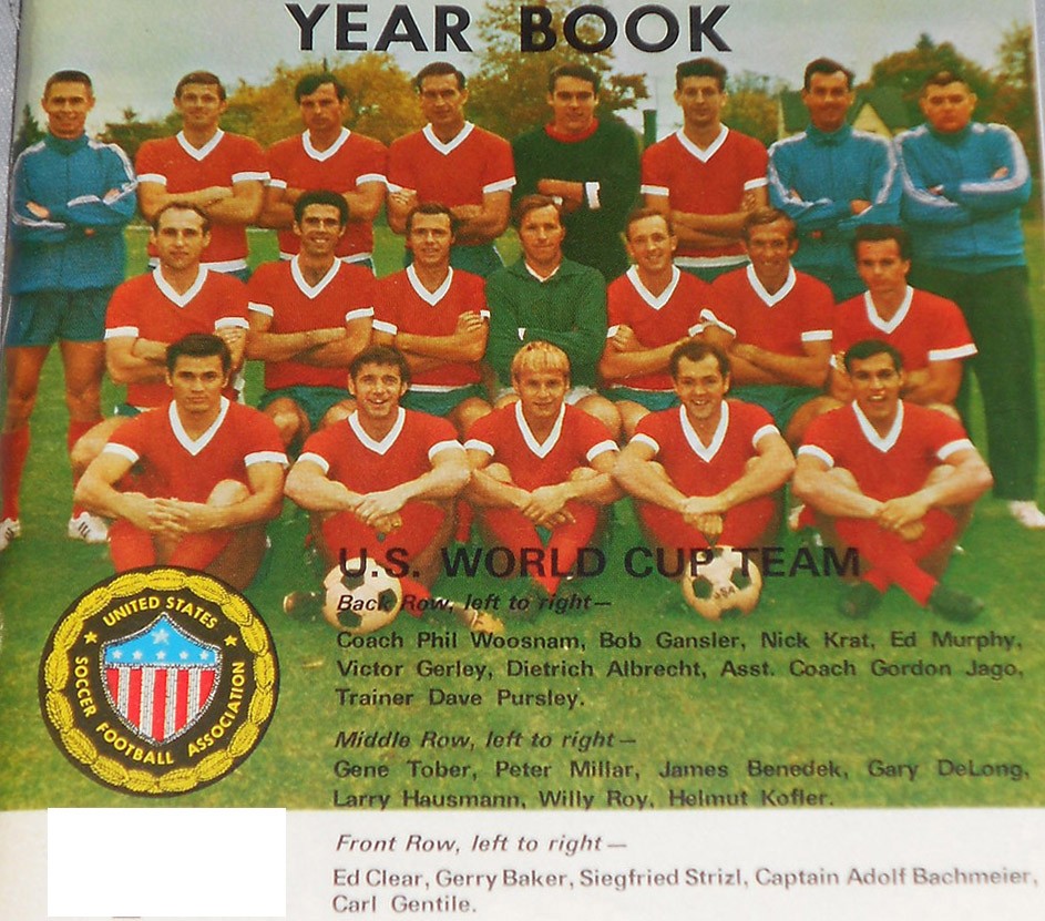 Primera equipación de Estados Unidos 1969