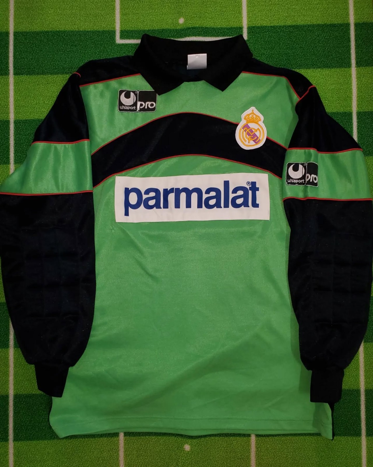 Equipación de portero de Real Madrid 88-89