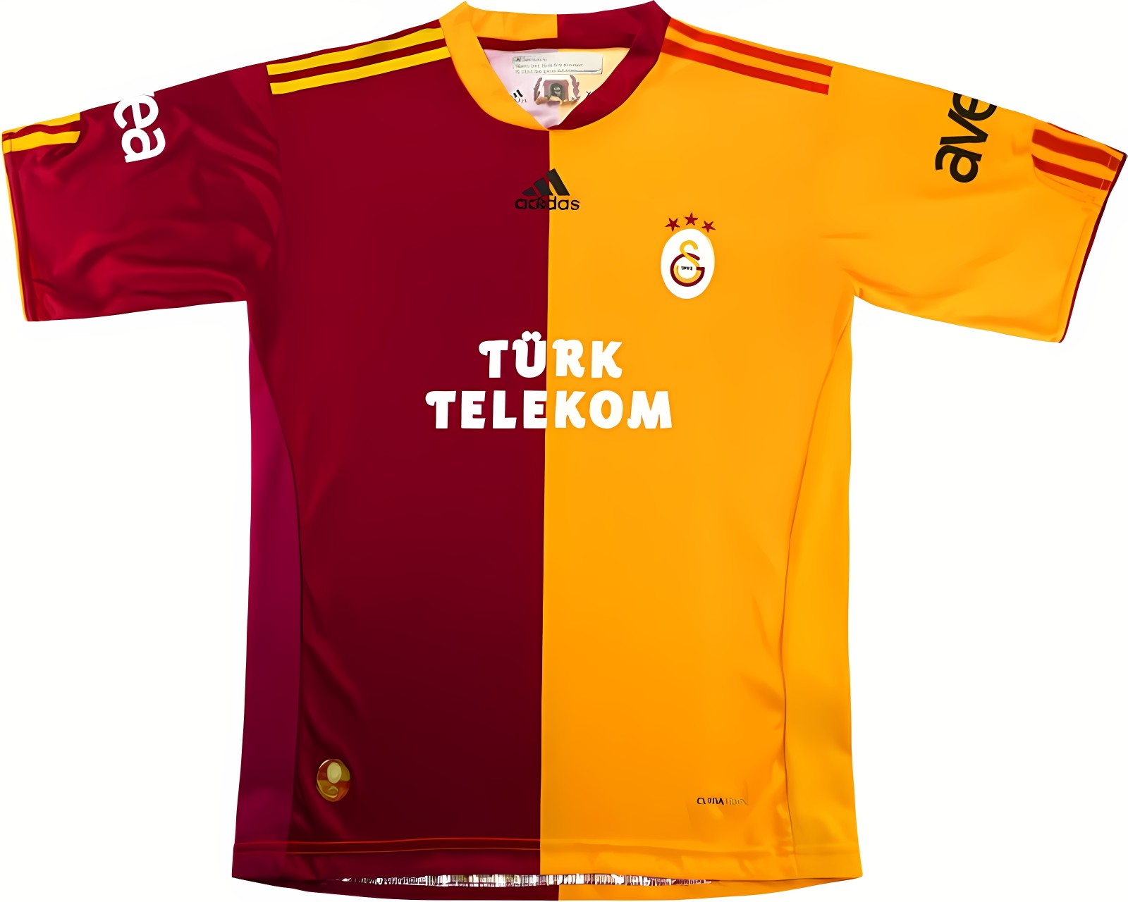 Primera equipación de Galatasaray 10-11