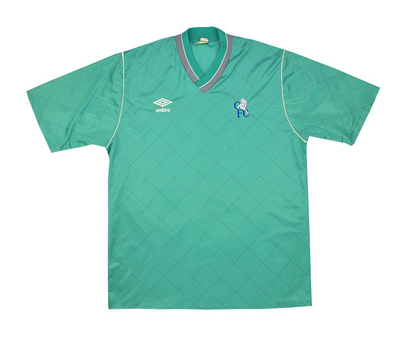 Segunda equipación de Chelsea 87-88