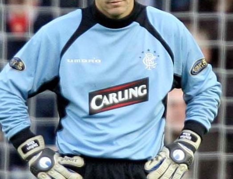 Equipación de portero de Glasgow Rangers 05-06