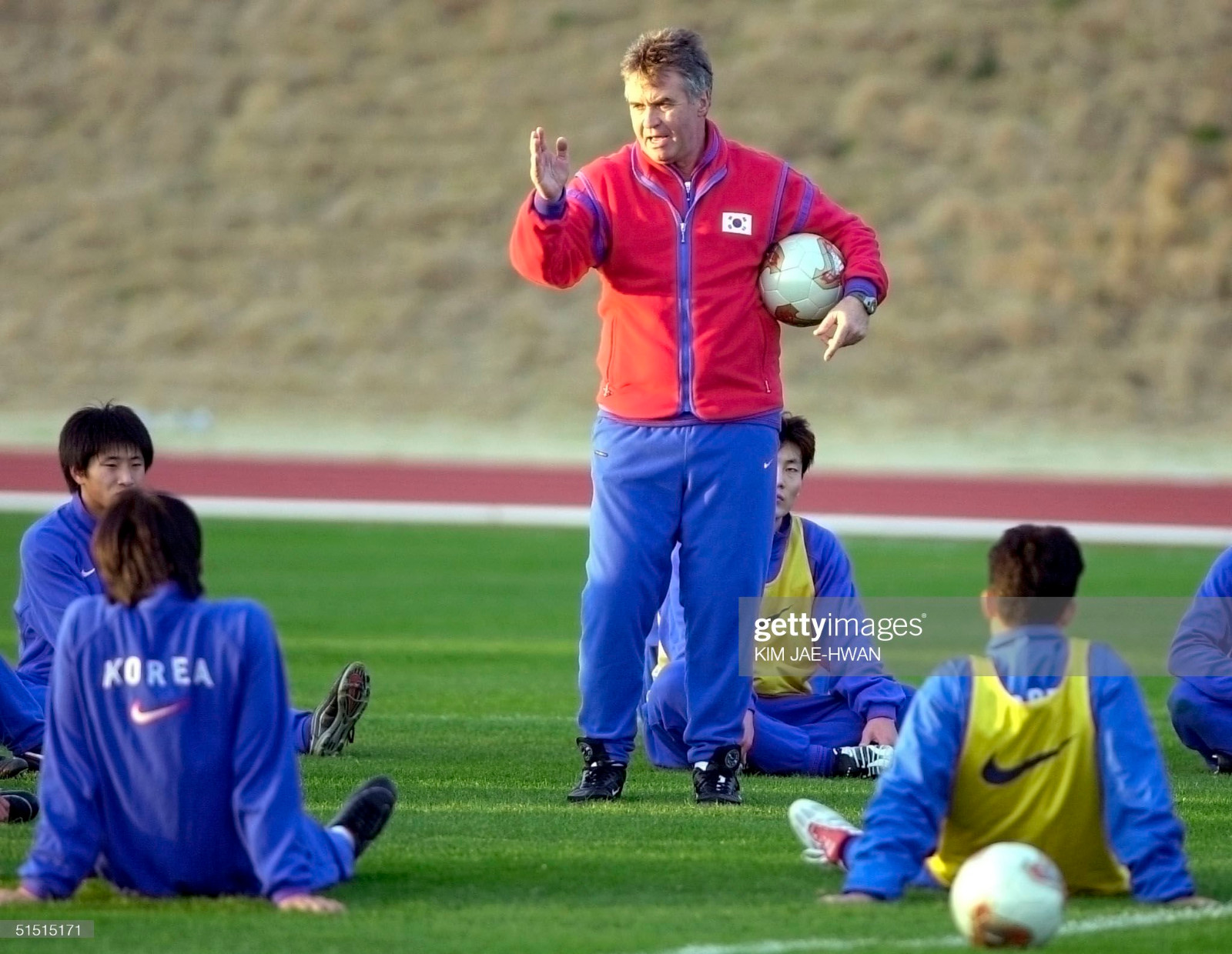 Corea del Sur 2000 Entrenamiento 2