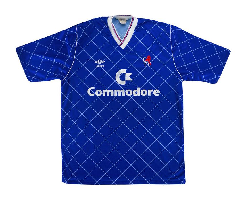 Primera equipación de Chelsea 87-88