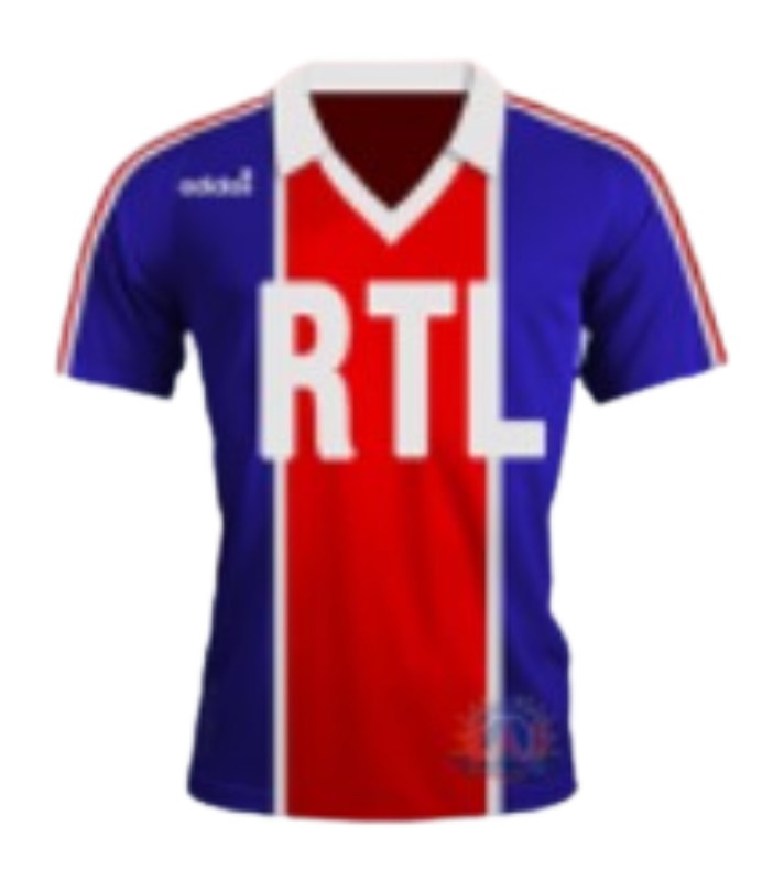 Primera equipación de Paris Saint-Germain 93-94