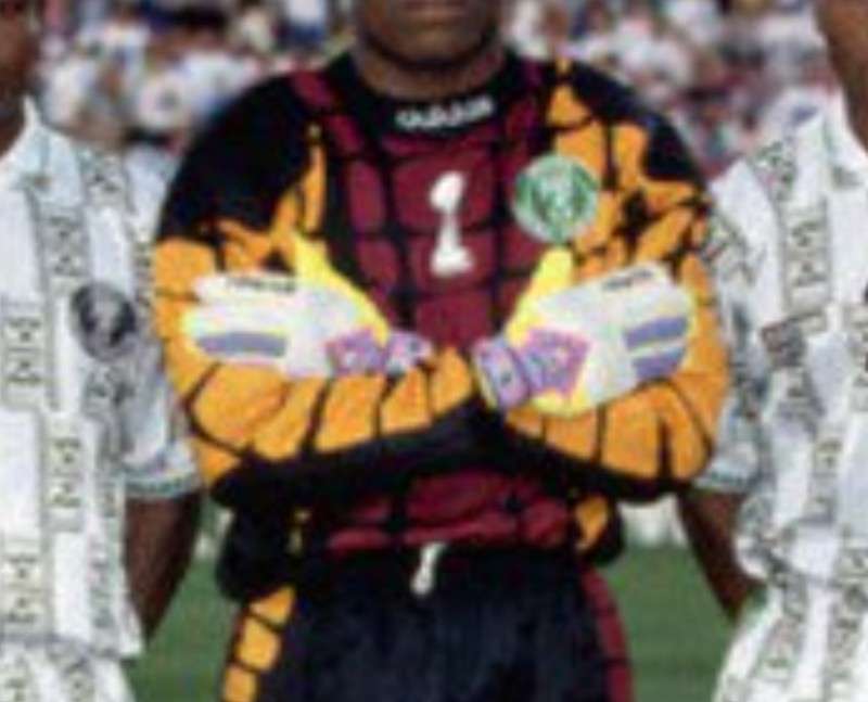 Equipación de portero de Nigeria 1994