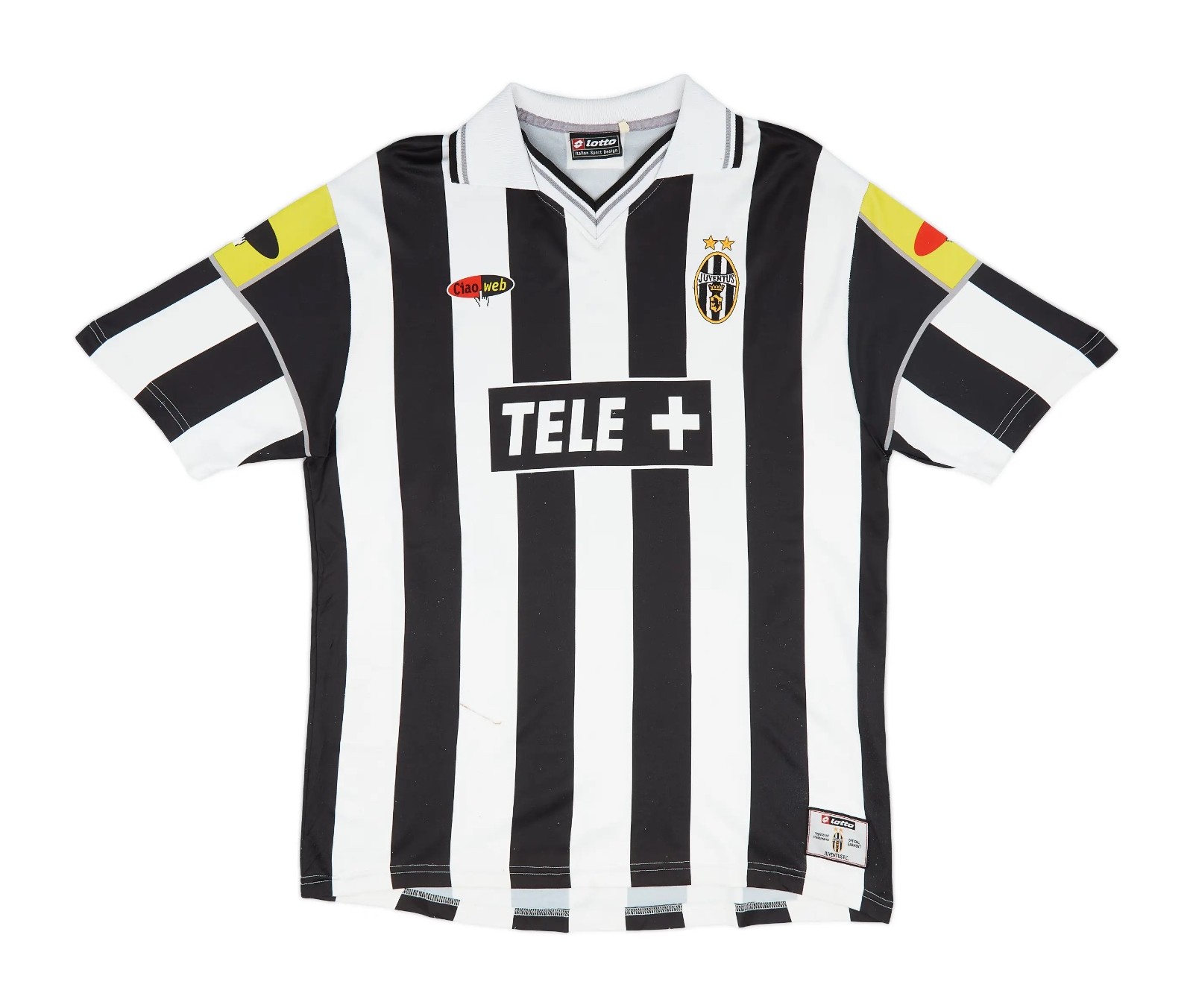 Primera equipación de Juventus 00-01