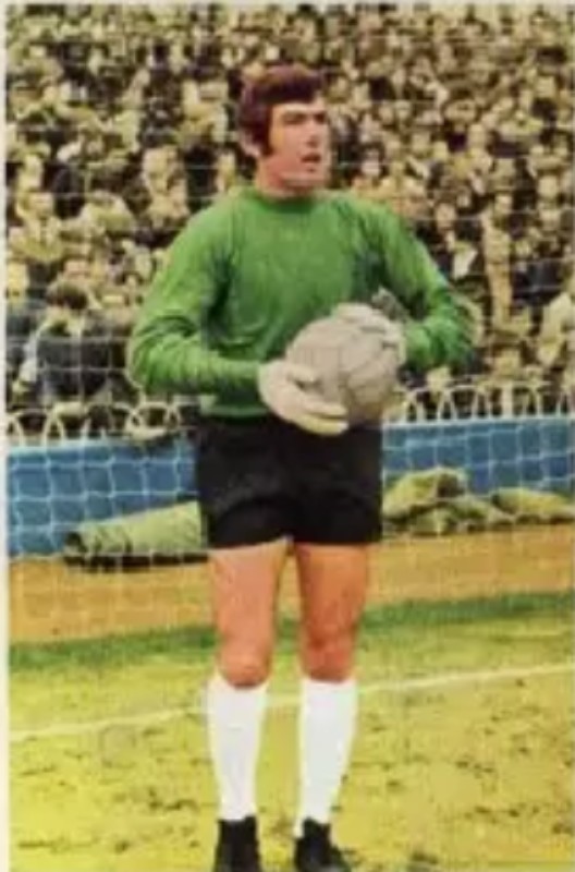 Equipación de portero de Tottenham 71-72