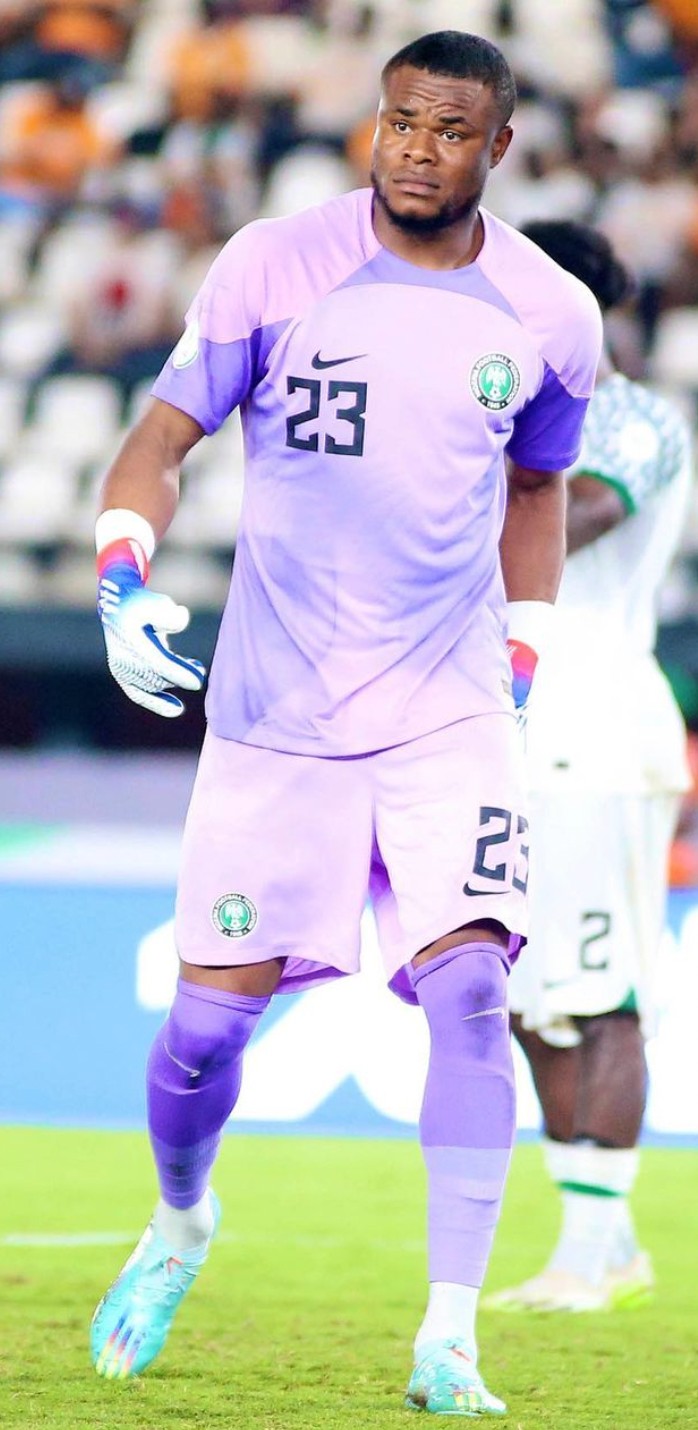 Equipación de portero de Nigeria 2022