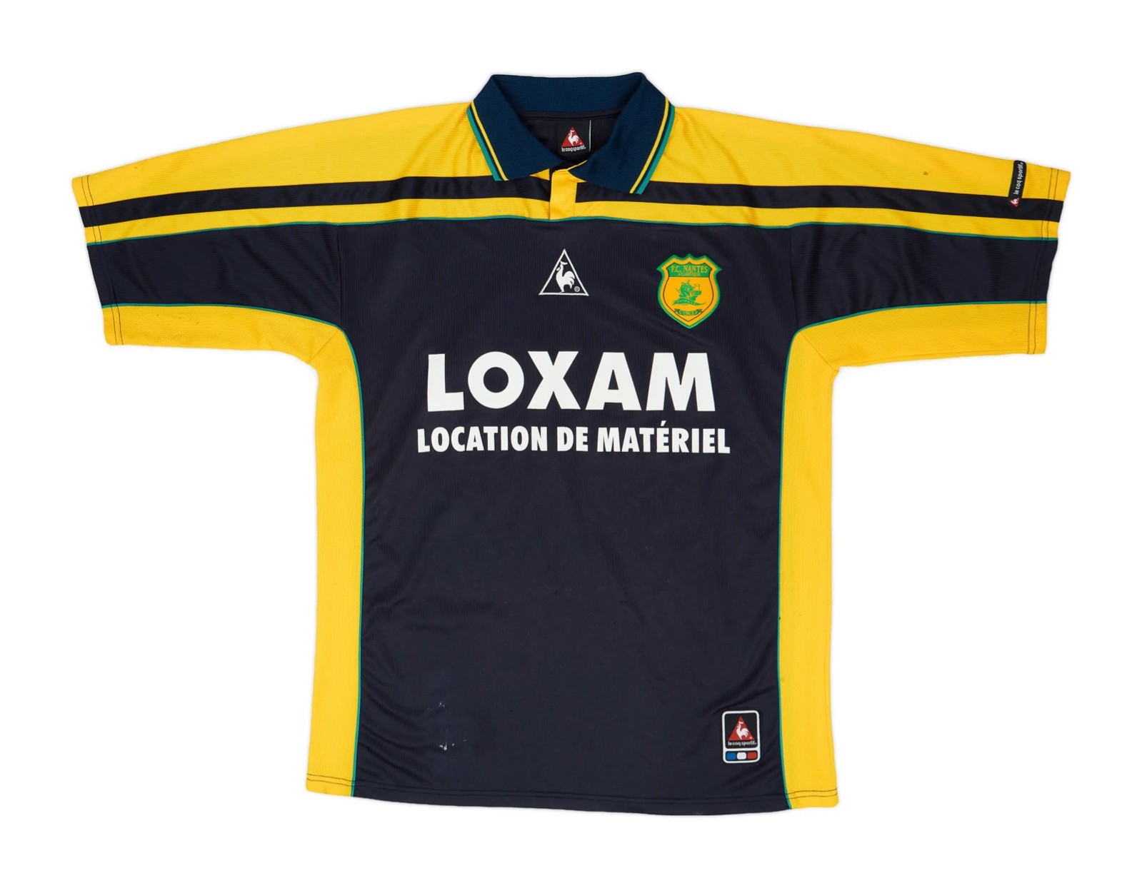 Segunda equipación de Nantes 01-02