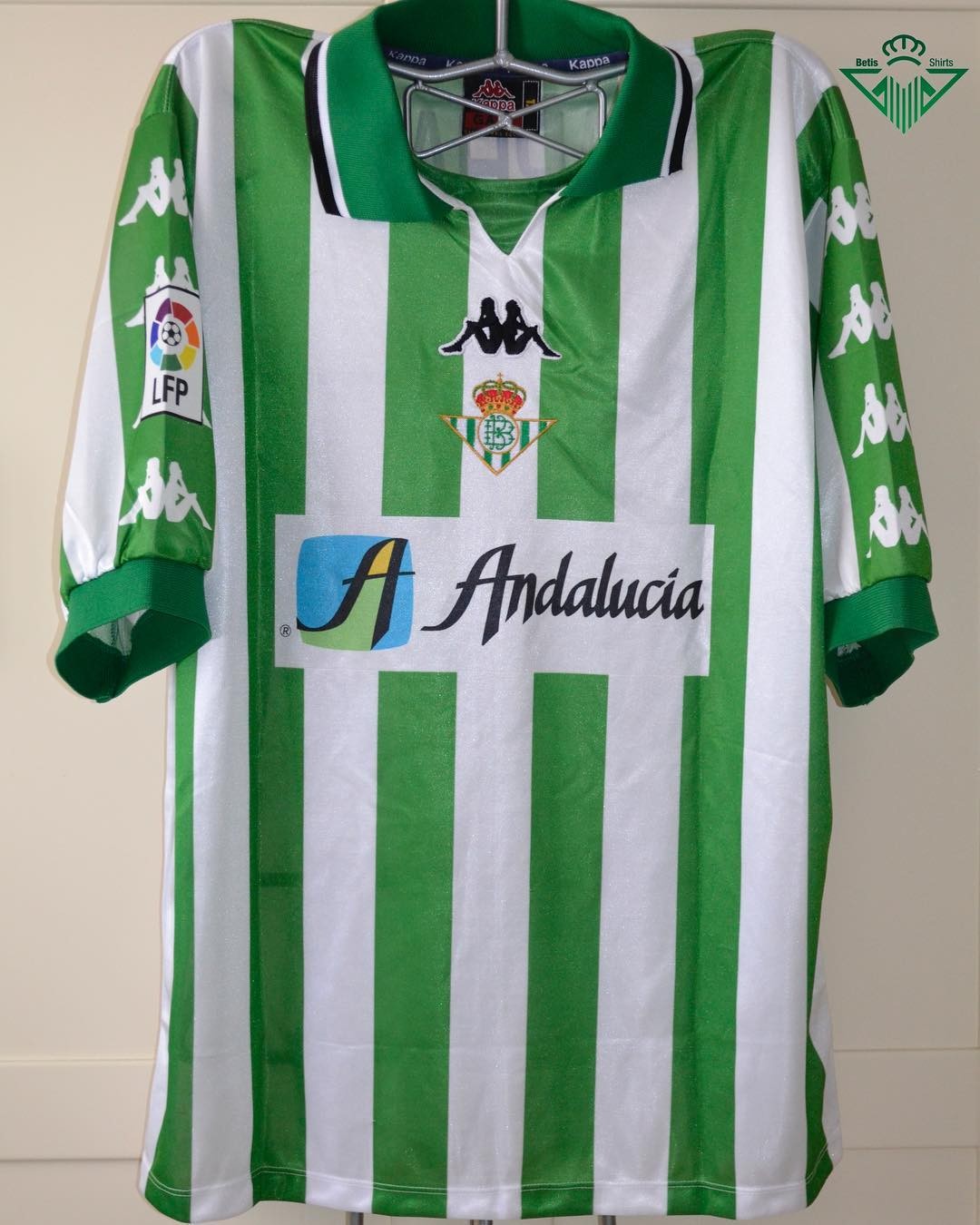 Primera equipación de Real Betis 99-00