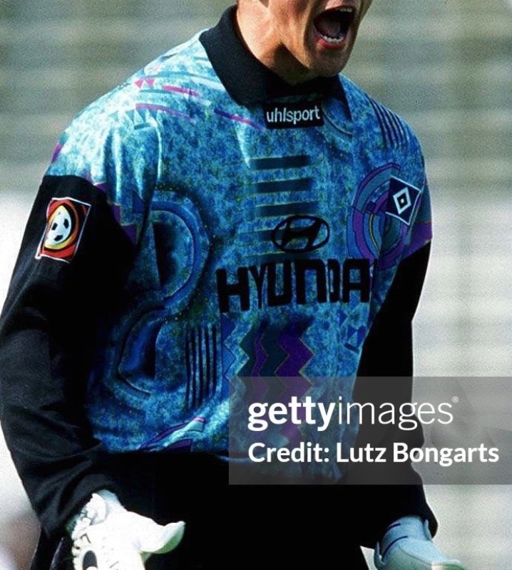 Equipación de portero de Hamburgo 97-98
