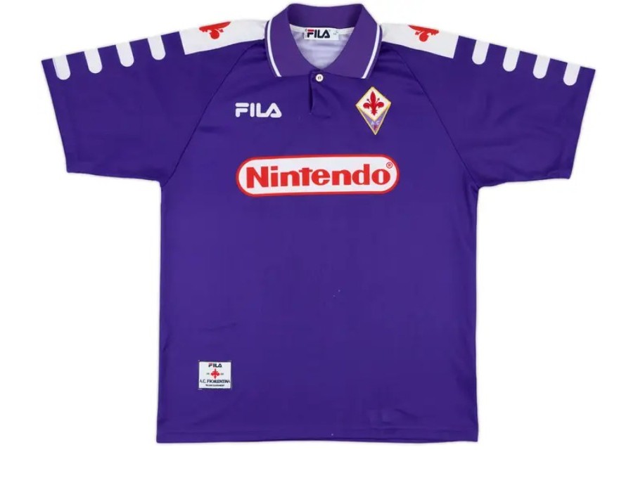 Primera equipación de Fiorentina 98-99