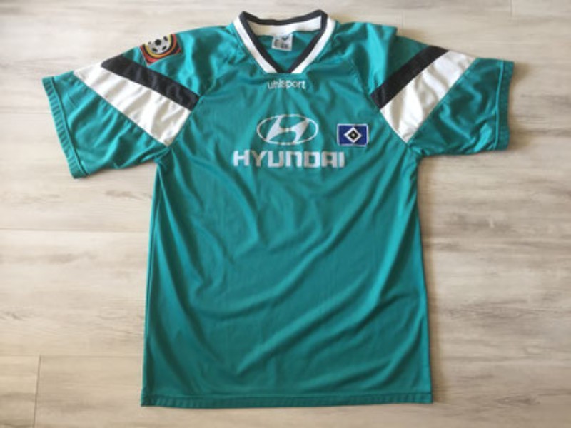 Tercera equipación de Hamburgo 96-97