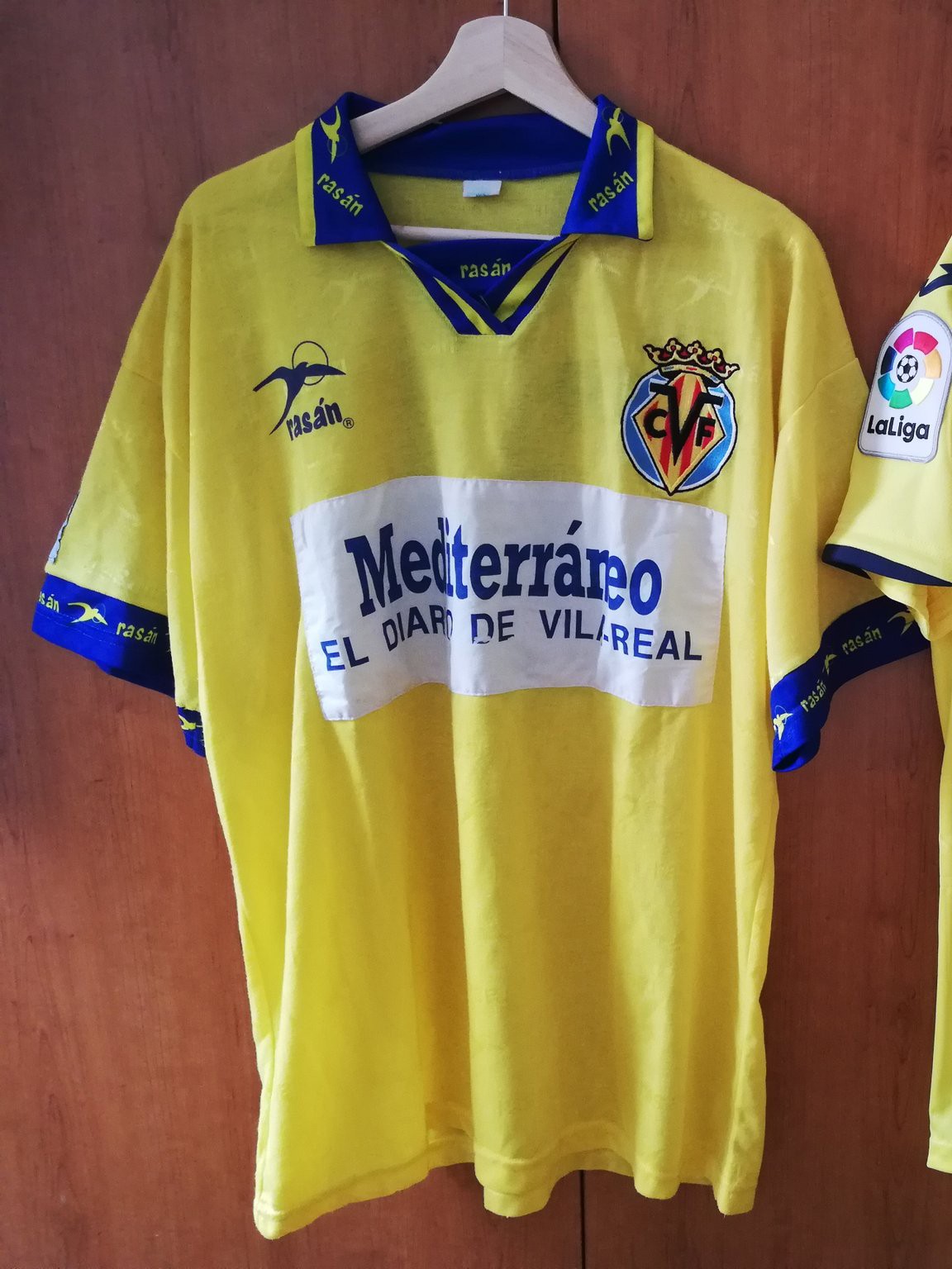Primera equipación de Villarreal 96-97