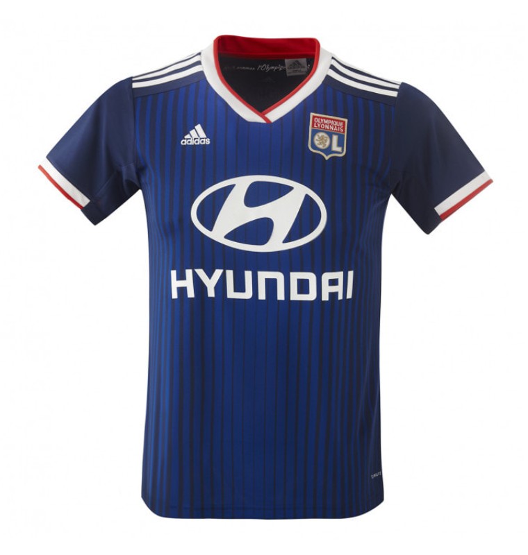 Segunda equipación de Olympique de Lyon 19-20