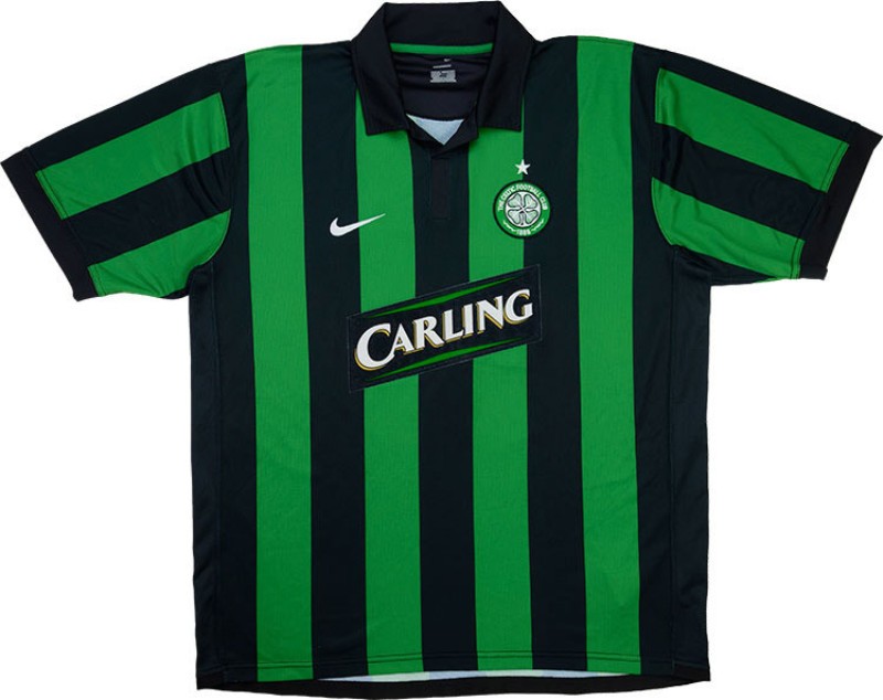 Tercera equipación de Celtic 07-08