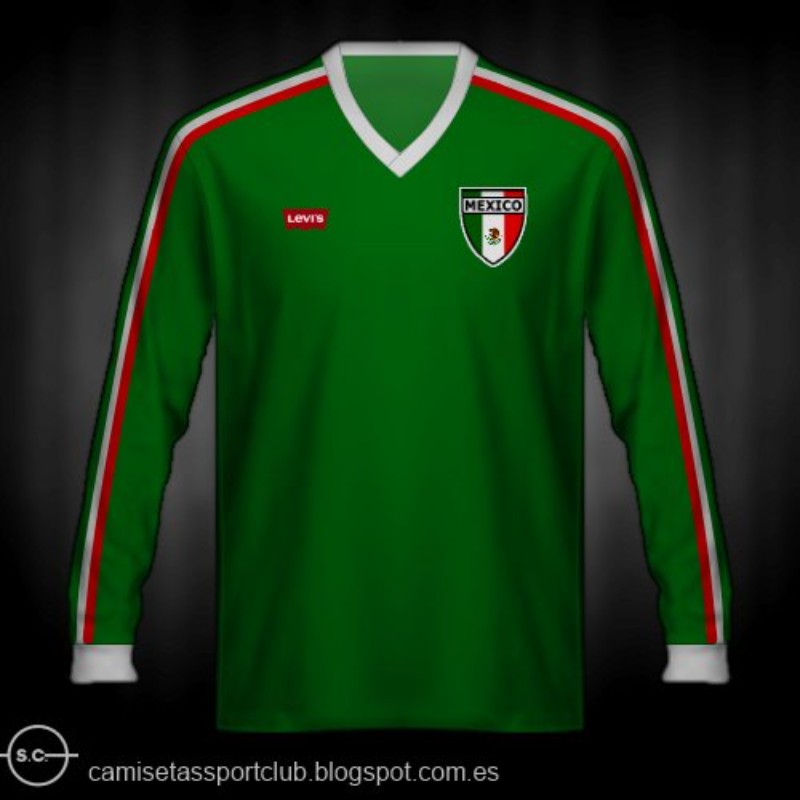 Primera equipación de México 1978