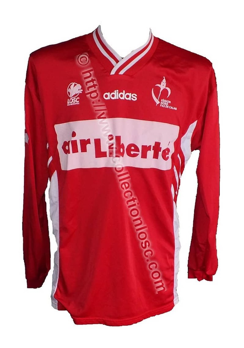 Segunda equipación de Lille 95-96