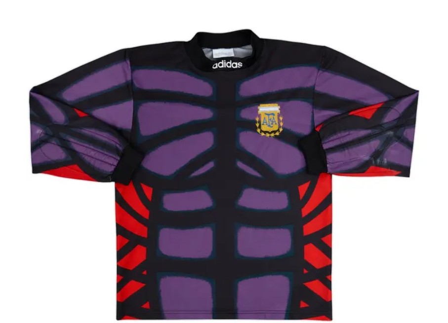 Equipación de portero de Argentina 1997