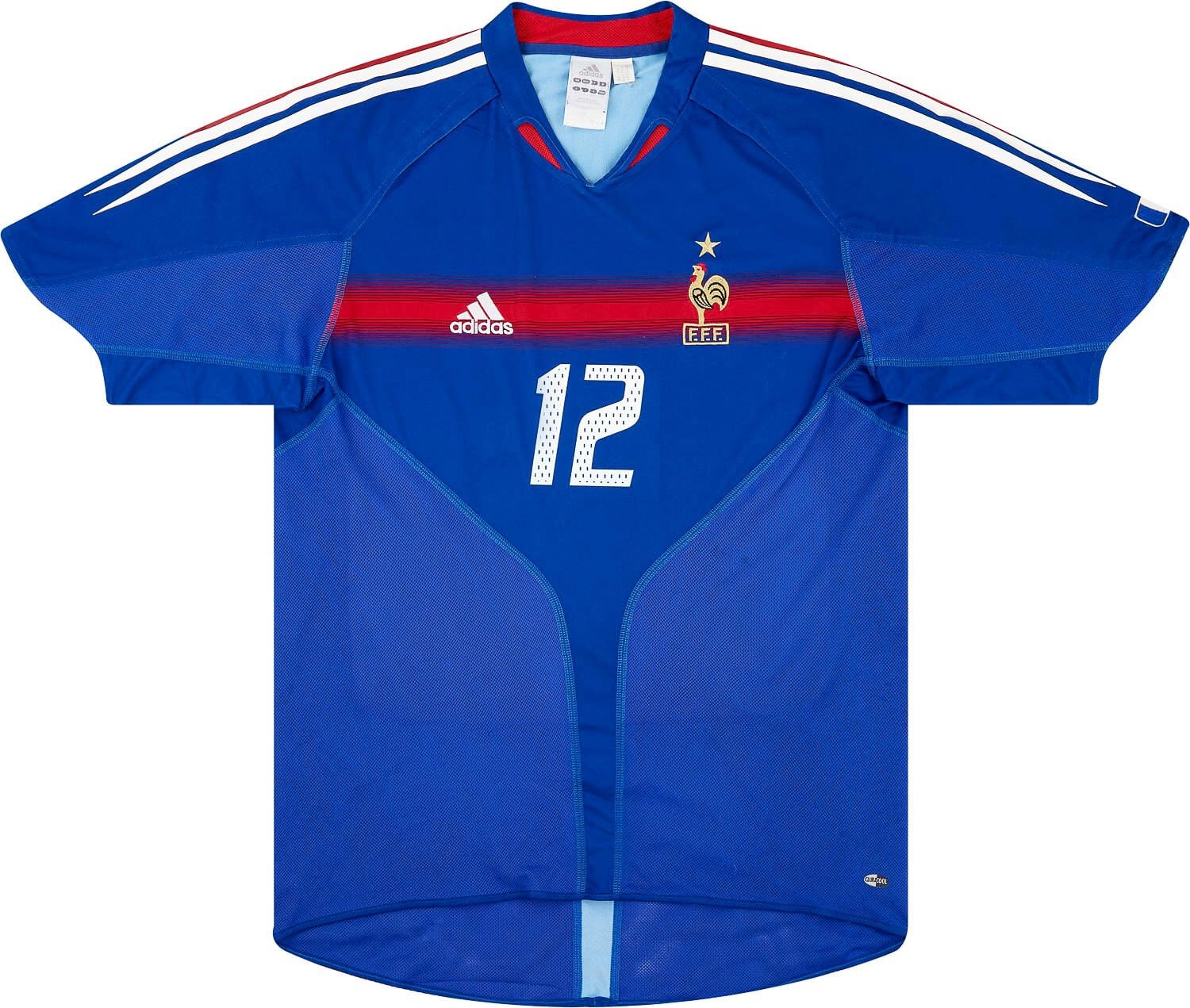 Primera equipación de Francia 2004