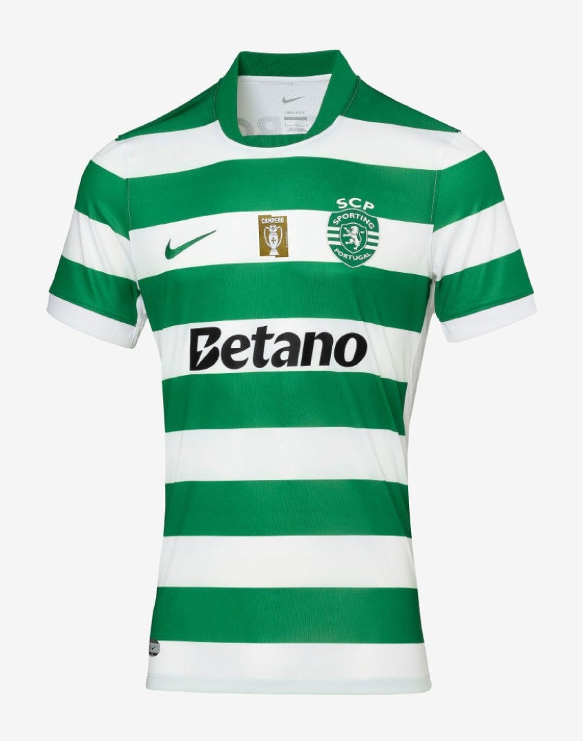 Primera equipación de Sporting de Portugal 25-26
