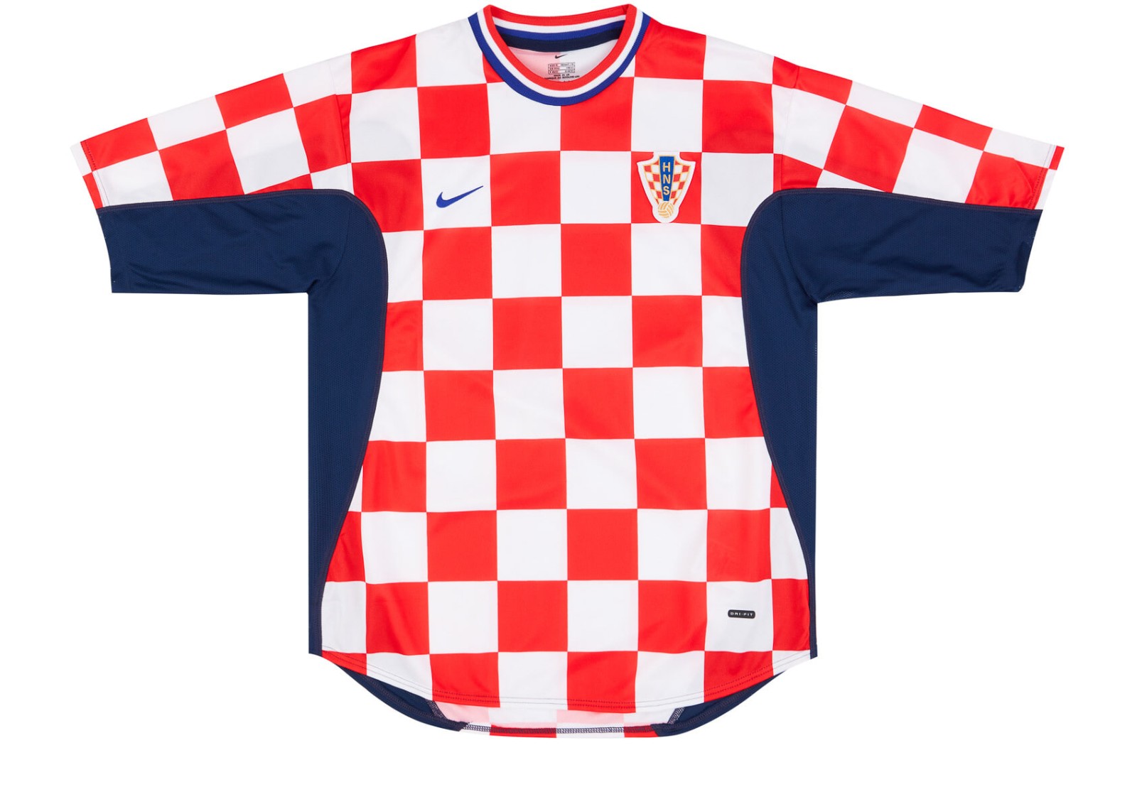 Primera equipación de Croacia 2000