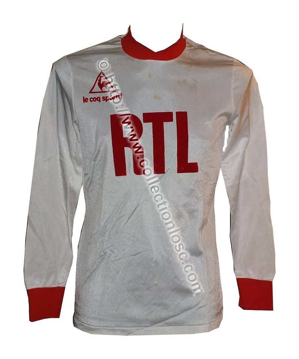 Primera equipación de Lille 85-86