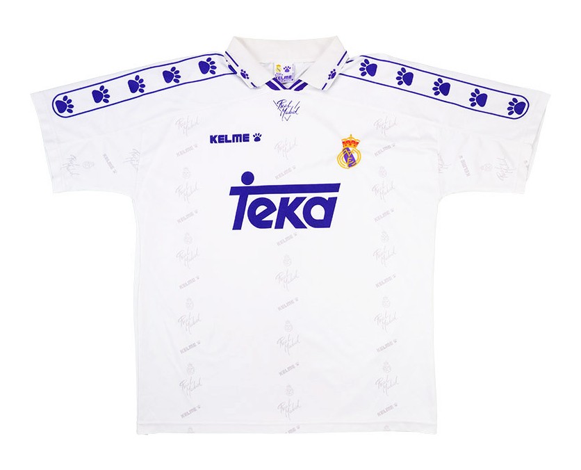 Real Madrid 95-96 Local 4