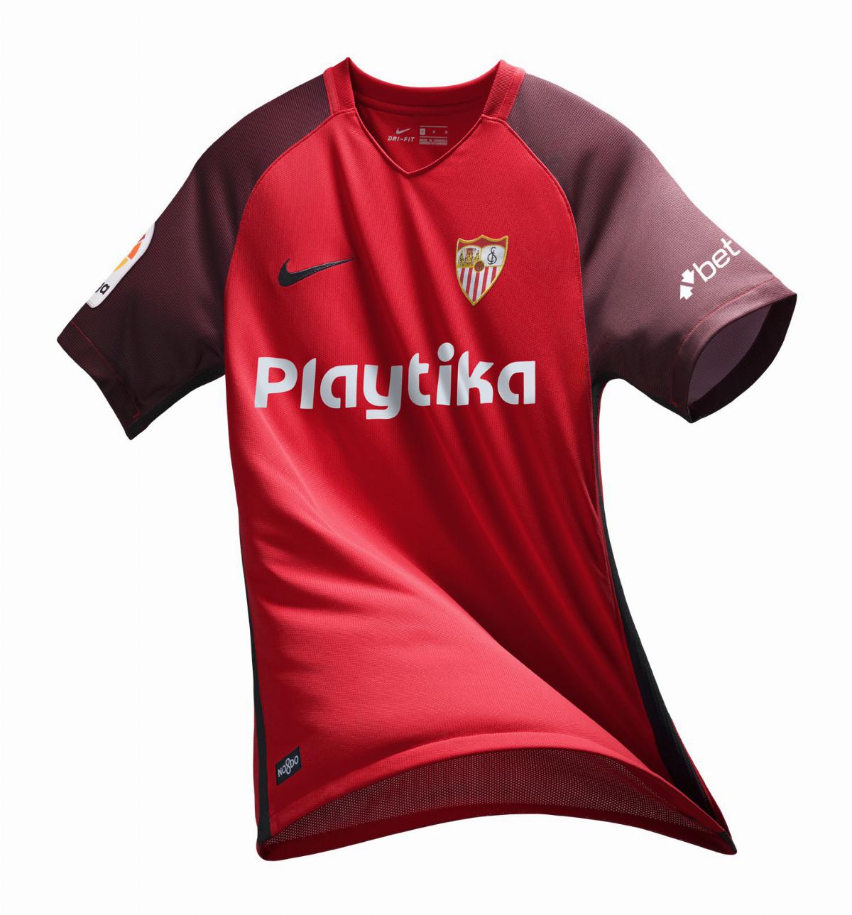 Segunda equipación de Sevilla FC 18-19