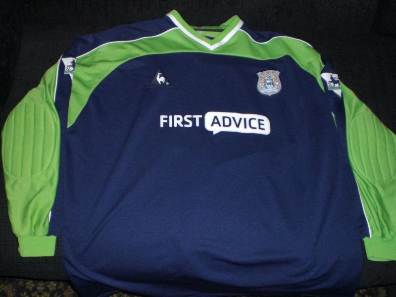 Equipación de portero de Man City 02-03