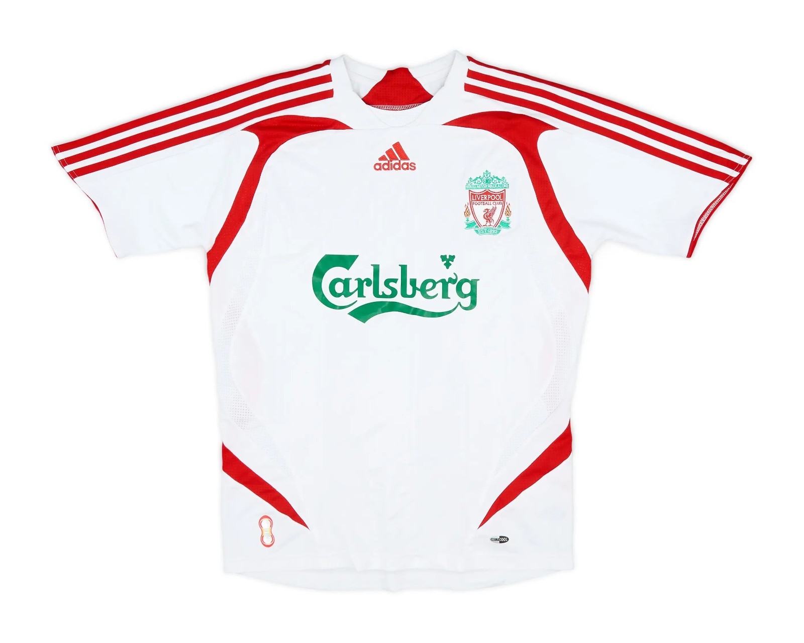 Segunda equipación de LiverpoolFC 07-08