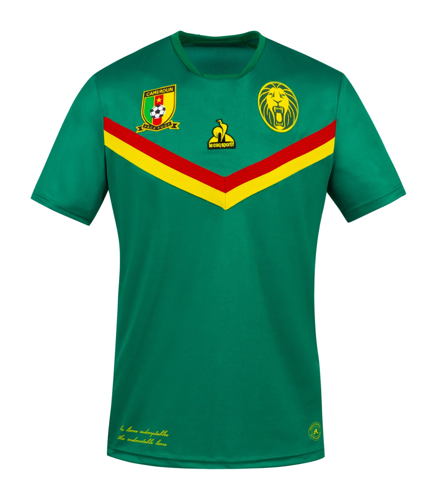 Primera equipación de Camerún 2021