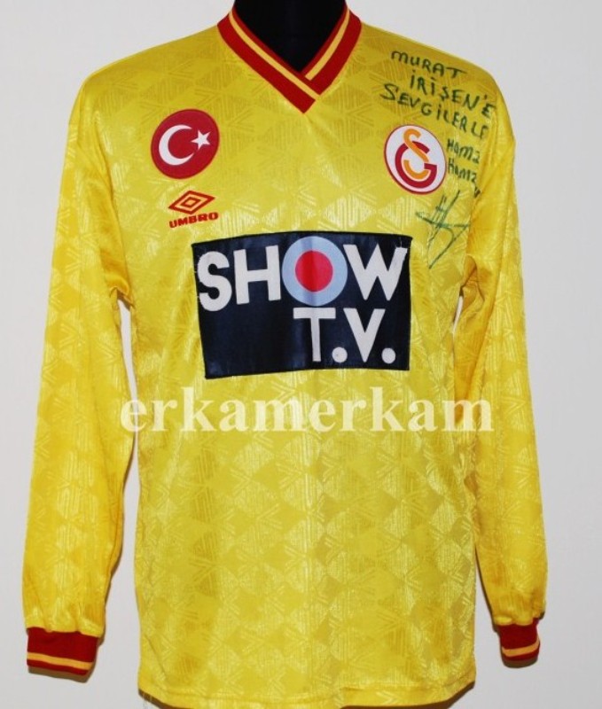 Segunda equipación de Galatasaray 94-95