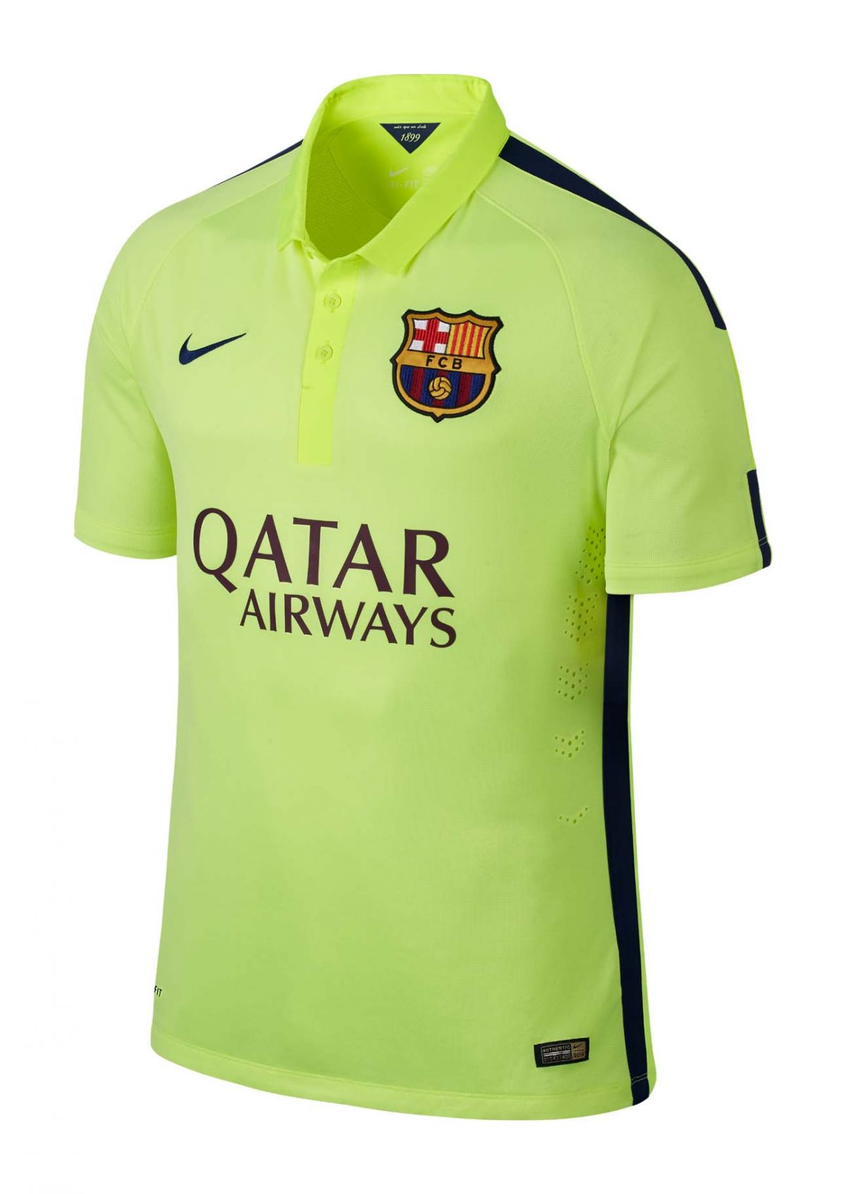 Tercera equipación de Barcelona 14-15