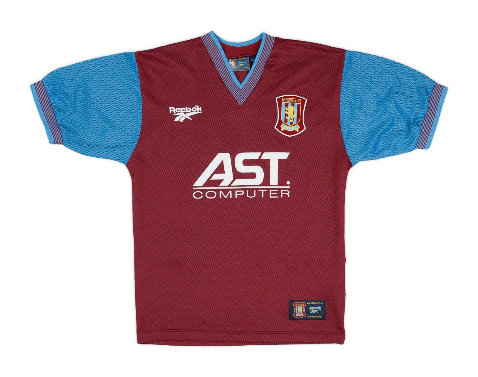 Primera equipación de Aston Villa 97-98