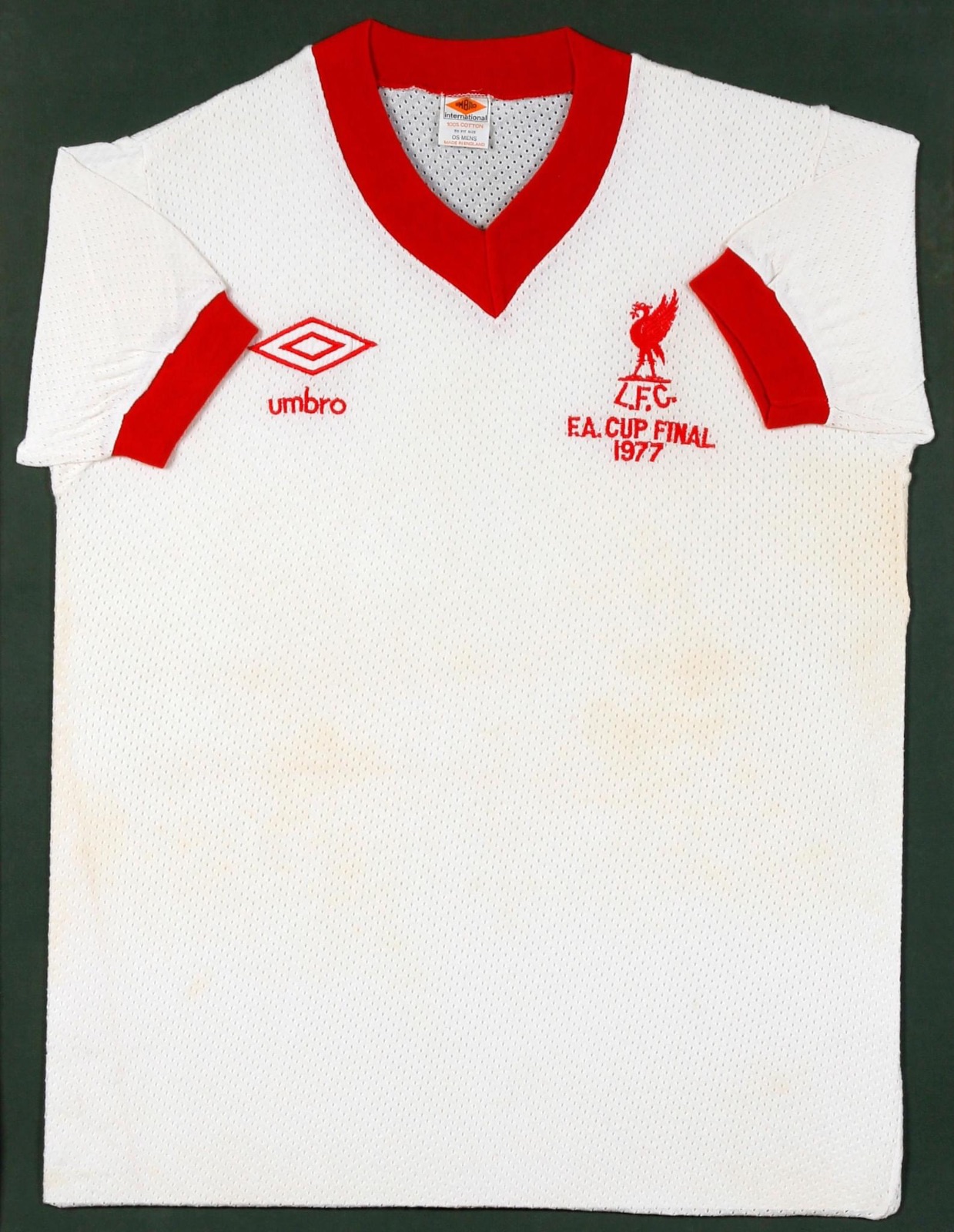 Equipación especial de LiverpoolFC 76-77