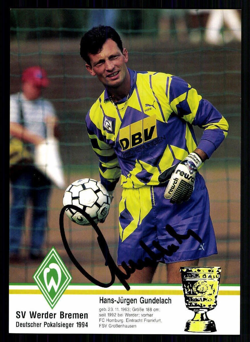 Equipación de portero de Werder Bremen 94-95