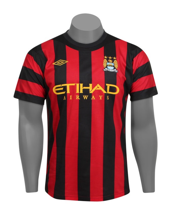 Segunda equipación de Man City 11-12
