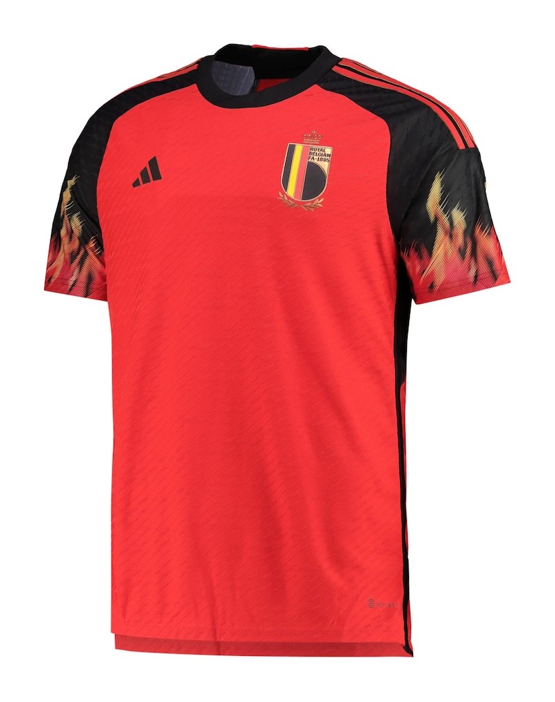 Primera equipación de Bélgica 2022