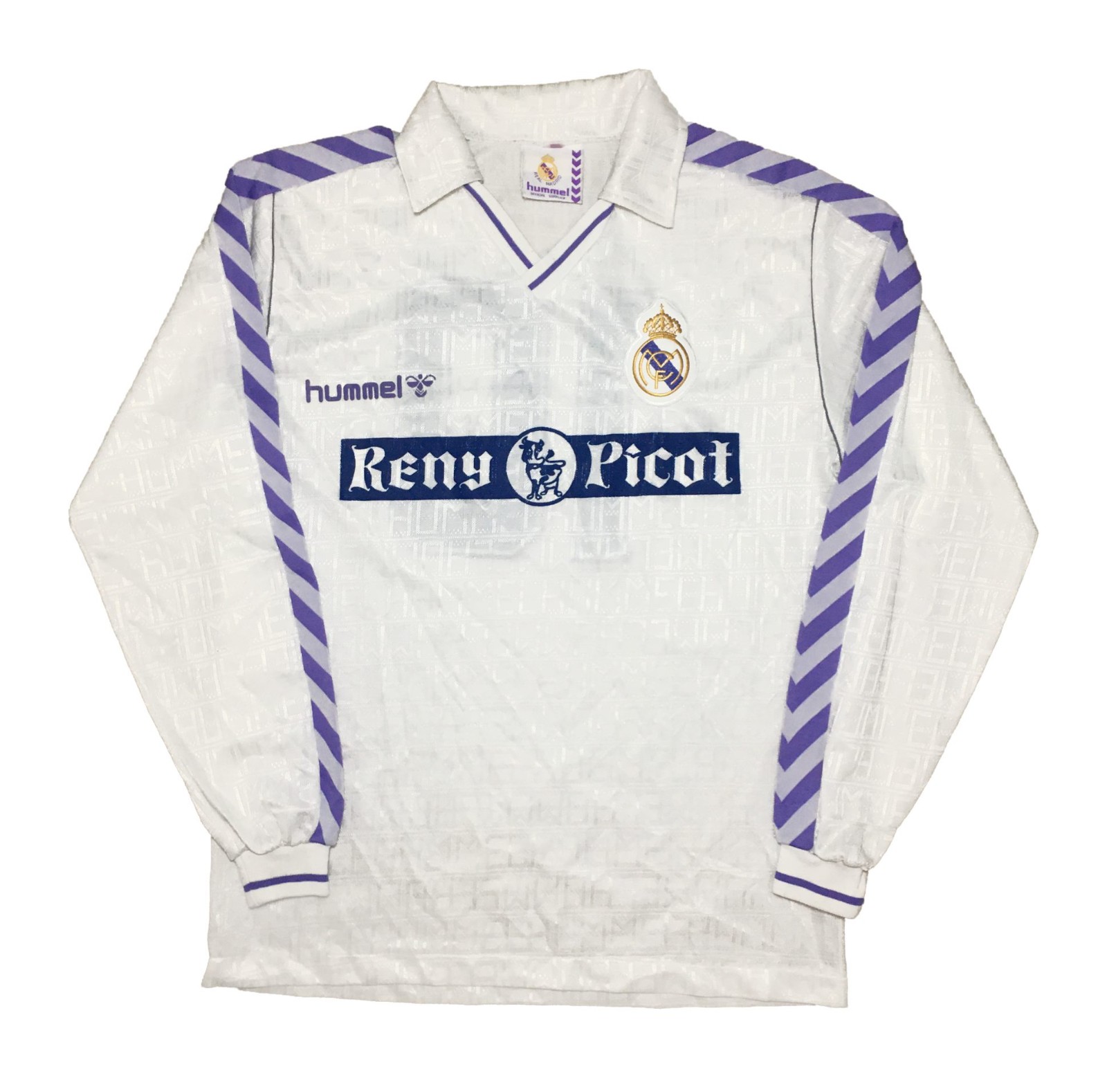 Primera equipación de Real Madrid 89-90