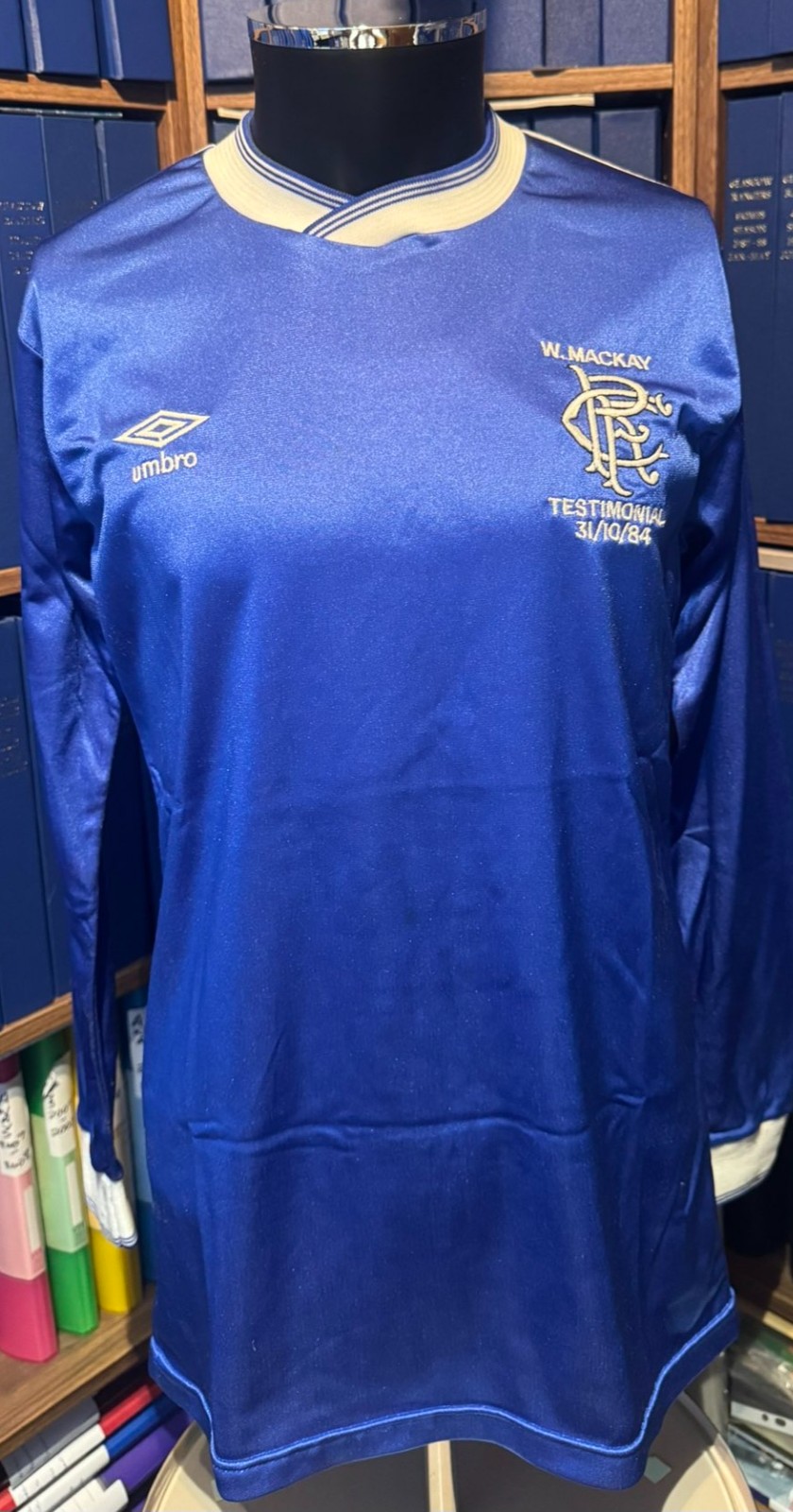 Equipación especial de Glasgow Rangers 84-85
