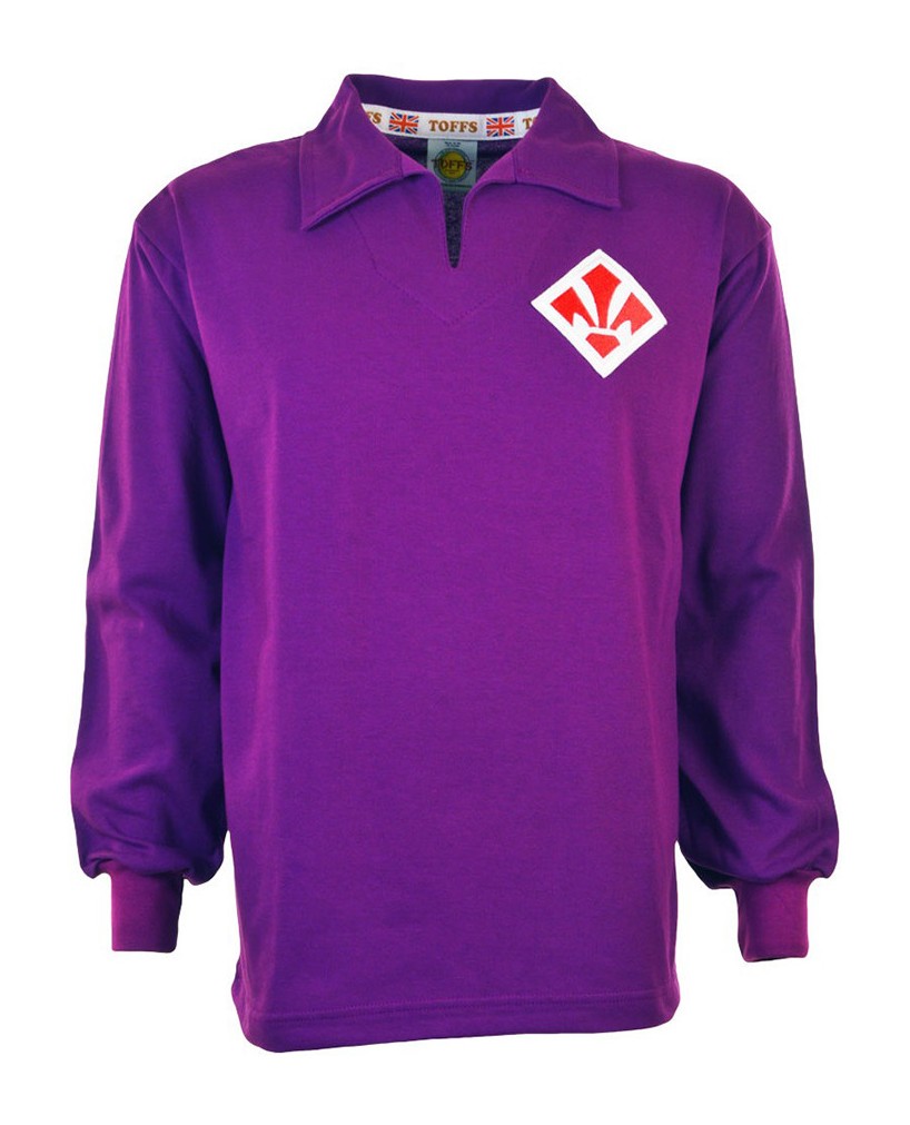 Primera equipación de Fiorentina 55-56