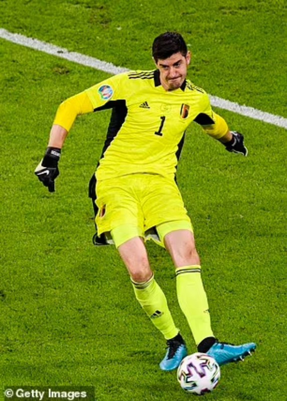 Equipación de portero de Bélgica 2021