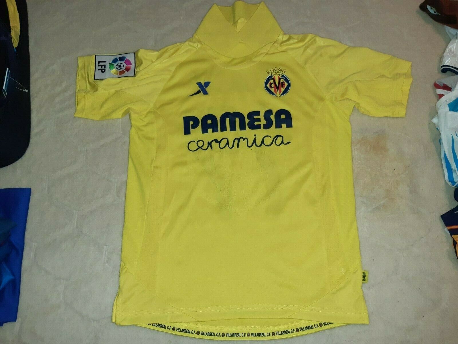 Primera equipación de Villarreal 13-14